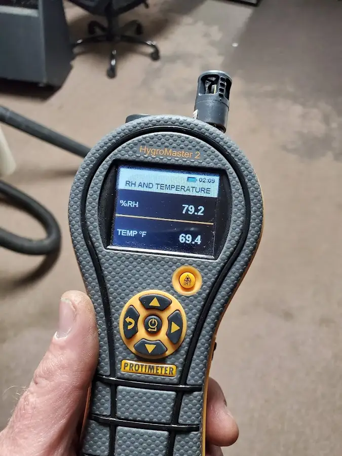 Moisture meter humidity assessment for Fire & Smoke Damage Restoration in Rose Hill